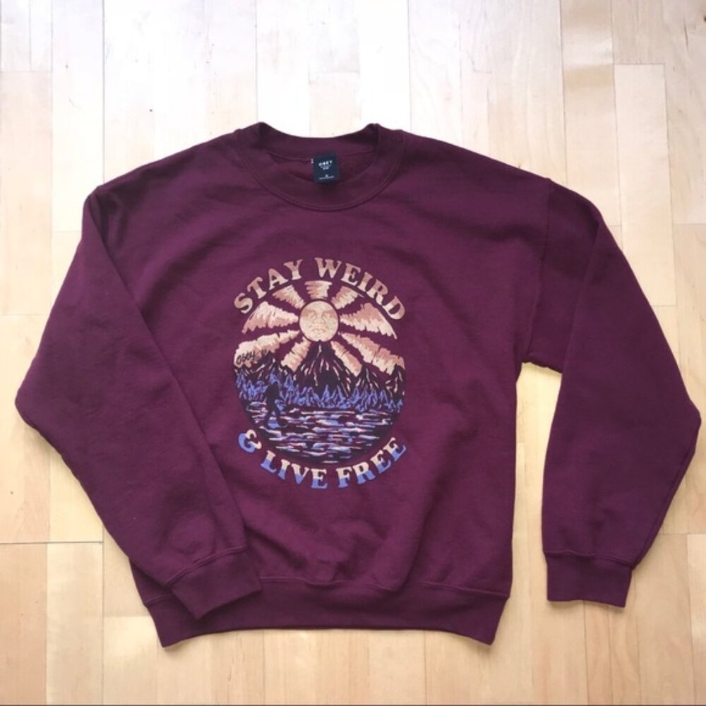 Worn Once OBEY Crewneck Sweatshit